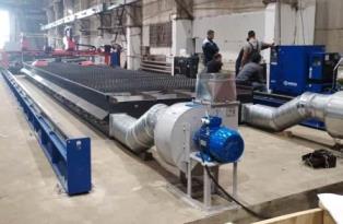 Портальный станок плазменной резки металла ГЕФЕСТ 3D